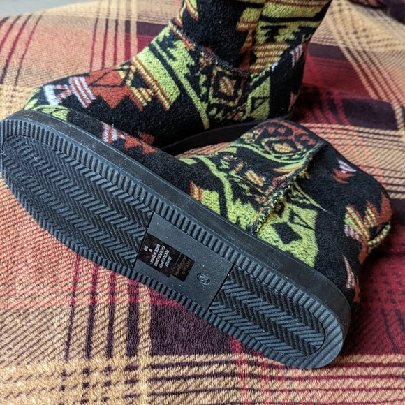 Indigo Rd Aztec inspired Booties-NWOT - Picture 2 of 5